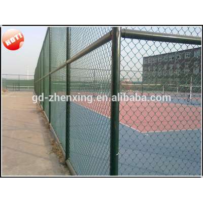 PVC coated chain link fence for stadium ZX-FENCE02