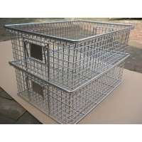 metal wire mesh shopping basket for supermarket